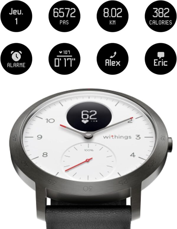 Withings Steel HR Sapphire 40 mm - Image 3