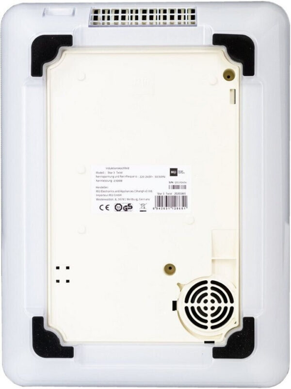 Miji Star 3 ECO Induction heating plate - Image 5