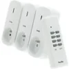PROFILE Stopcontacten RF met afstandsbediening 1000W (3 Stuks) (157079)