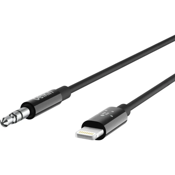 BELKIN Audio-kabel 3.5 mm jack - Lightning 90 cm Zwart (AV10172BT03-BLK)