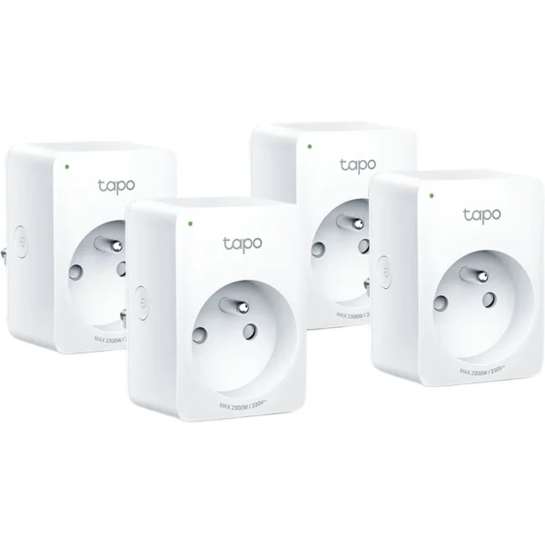 TAPO P110 Mini slim WiFi-stopcontact met energiebewaking (4-Pack)