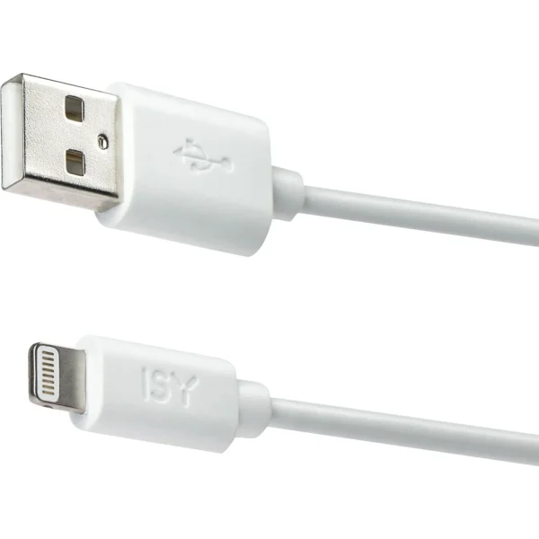 ISY USB-kabel - Lightning 1 m Wit (IUC-2001) - Image 4