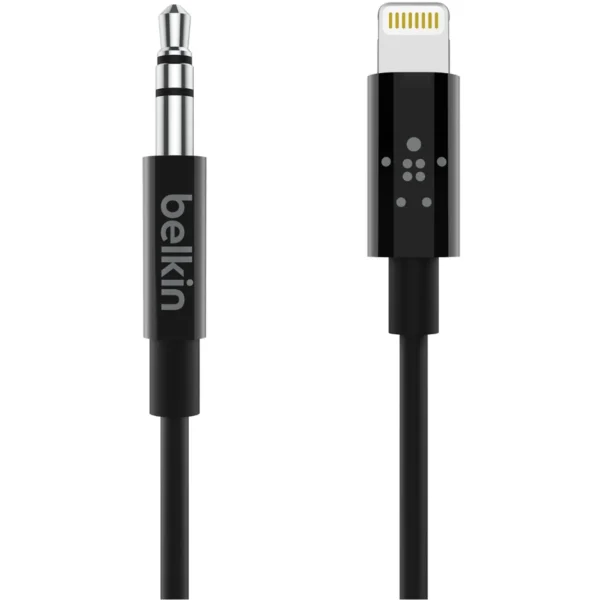 BELKIN Audio-kabel 3.5 mm jack - Lightning 90 cm Zwart (AV10172BT03-BLK) - Image 5