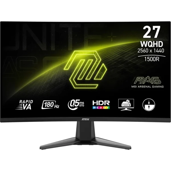 MSI MAG 27CQ6F - 27 inch - QHD - VA (Vertical Alignment) - Image 2