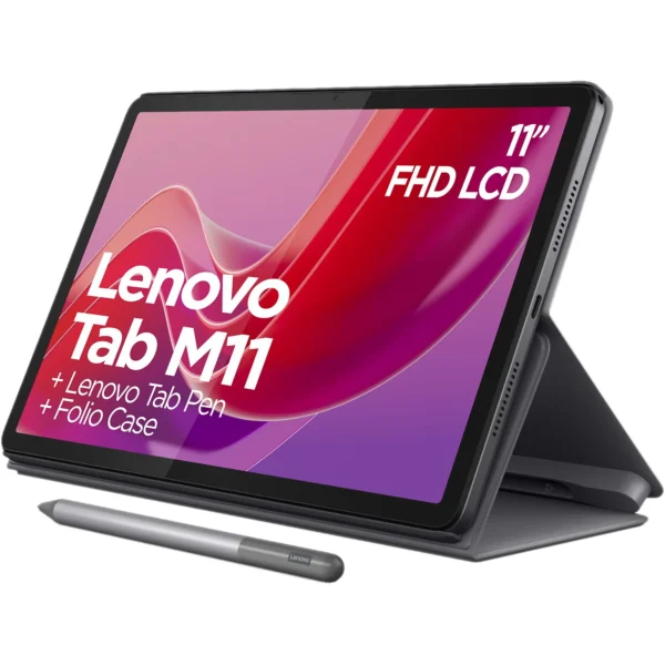 LENOVO Tablet Tab M11 11" 128 GB + Folio Cover + Active Pen (ZADA0148SE)